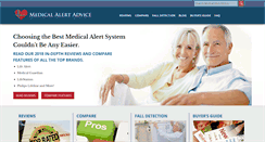 Desktop Screenshot of medicalalertadvice.com