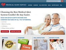 Tablet Screenshot of medicalalertadvice.com